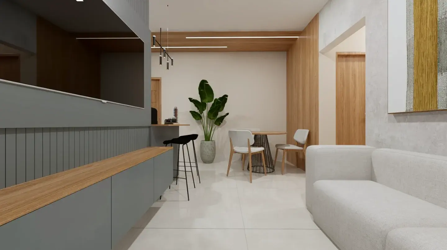 Apartamento contemporâneo — Residencial