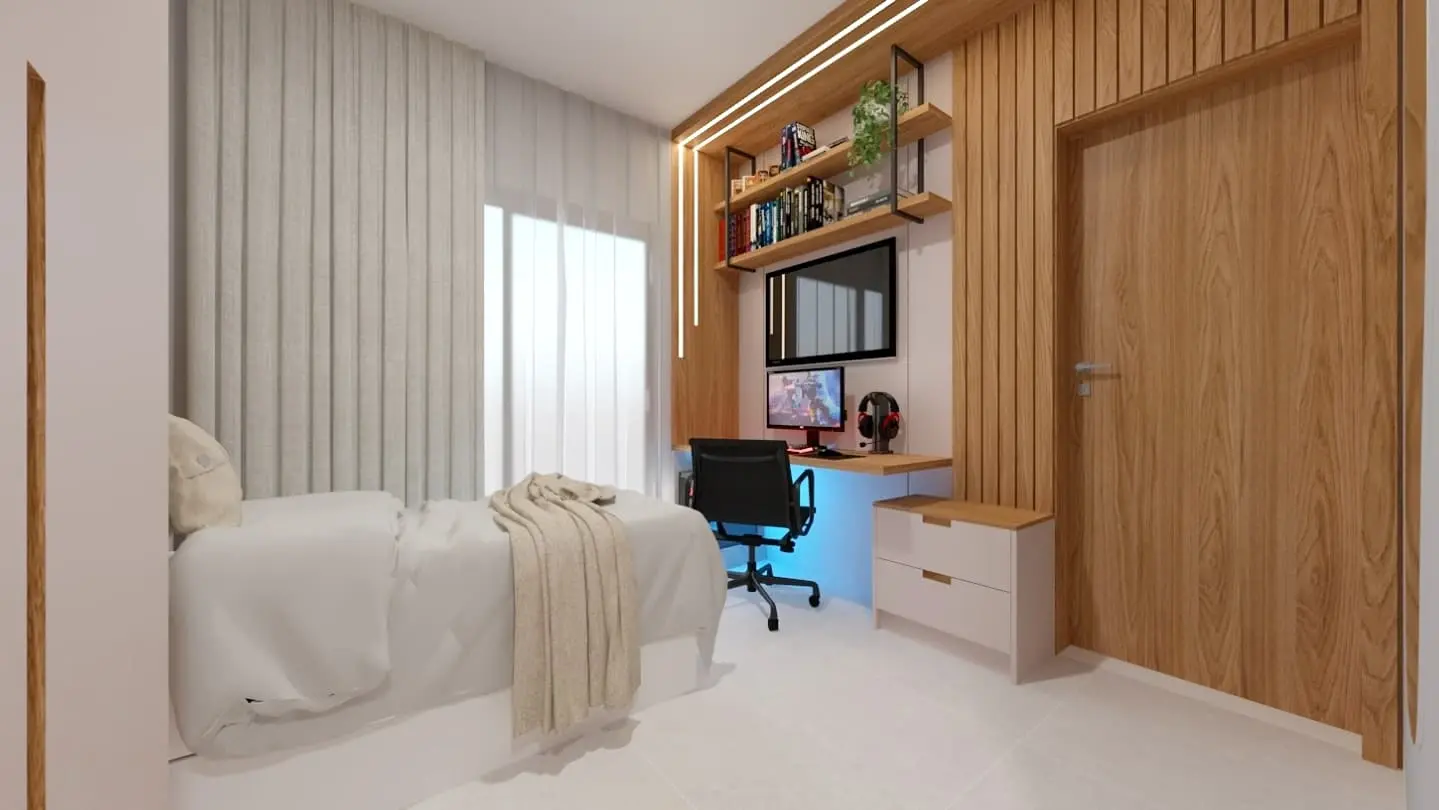 Quarto gamer — Dormitório